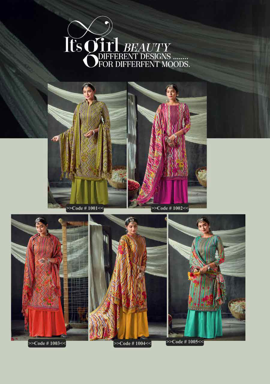 Silky Pashmina Dress Material Catalogue Set Silky Pashmina Dress Material Catalogue Set